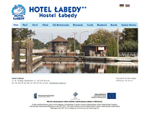 Tablet Screenshot of hotel-labedy.pl